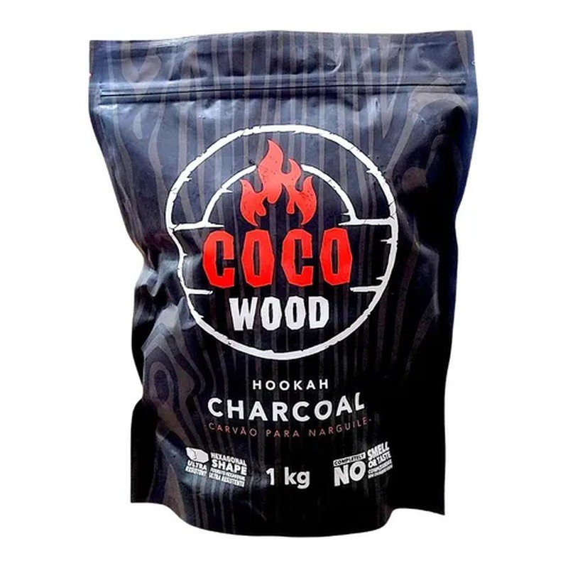 Carvão de Coco Wood 1kg