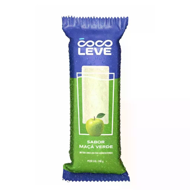 Gelo Saborizado Maçã Verde