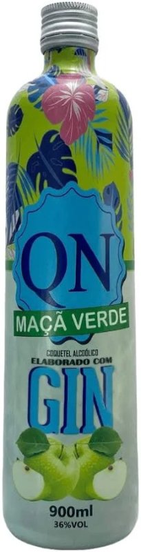 Gin QN Maçã Verde