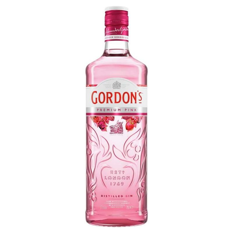 Gordon's Pink + Baly Melancia + Gelo Filtrado